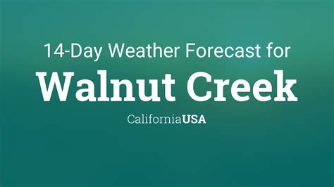 Walnut, California 14 Day Weather Forecast .